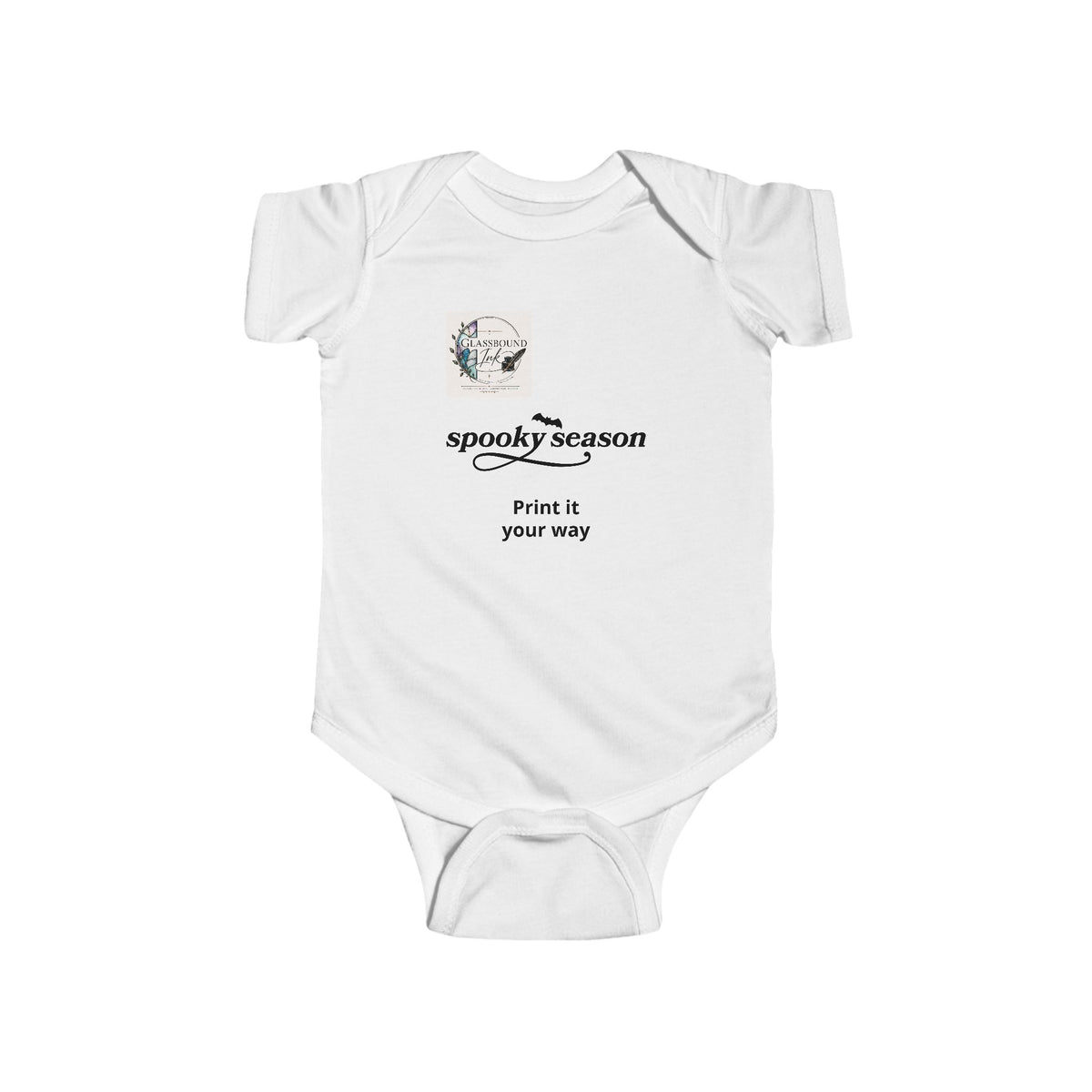 Spooky Season Personalized Baby Bodysuit