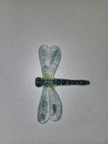 Fused Glass Art 3 Inch Dragon Fly