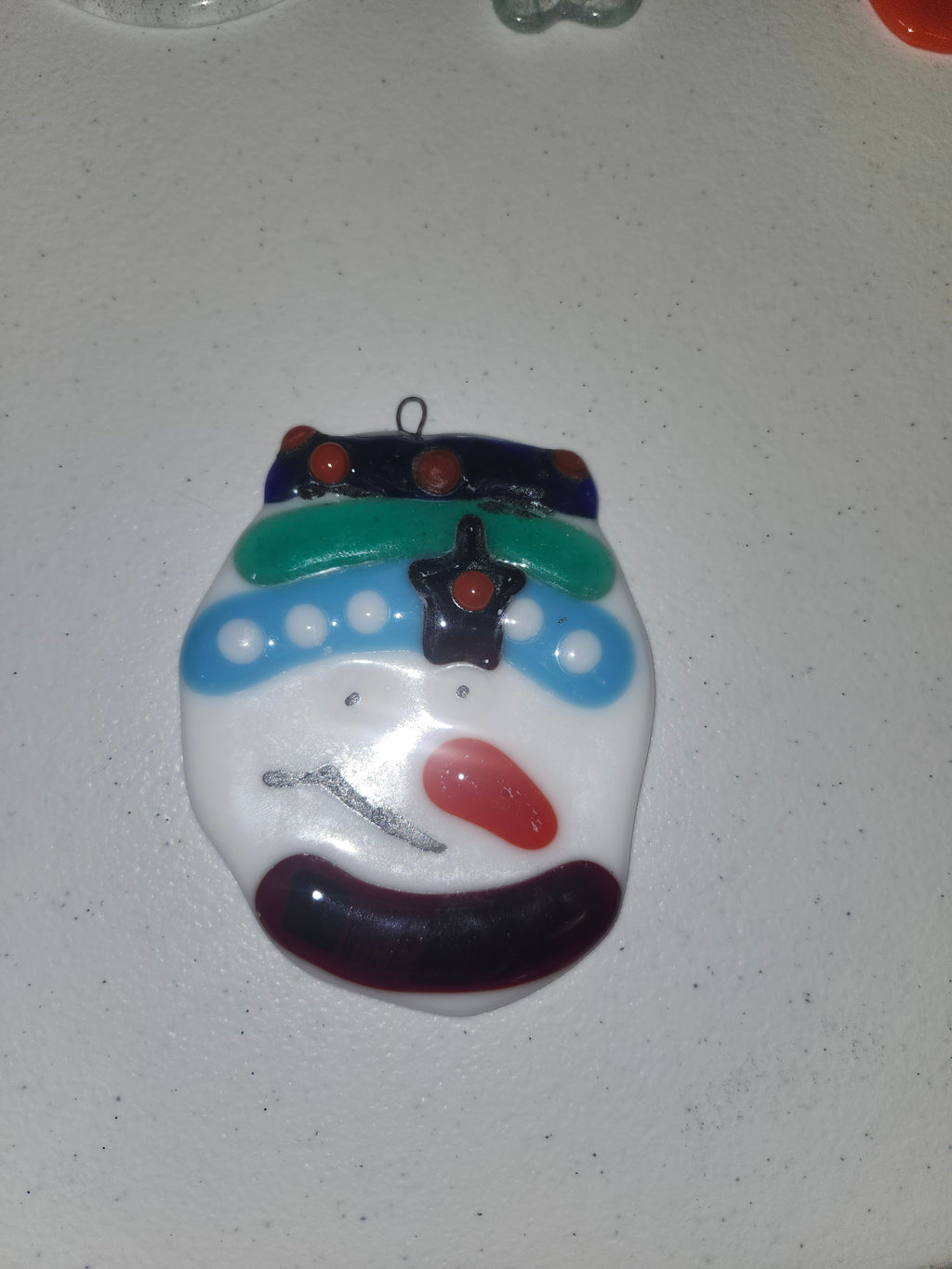 Fused Glass Art Christmas Tree Ornaments - various shapes, sizes, colors