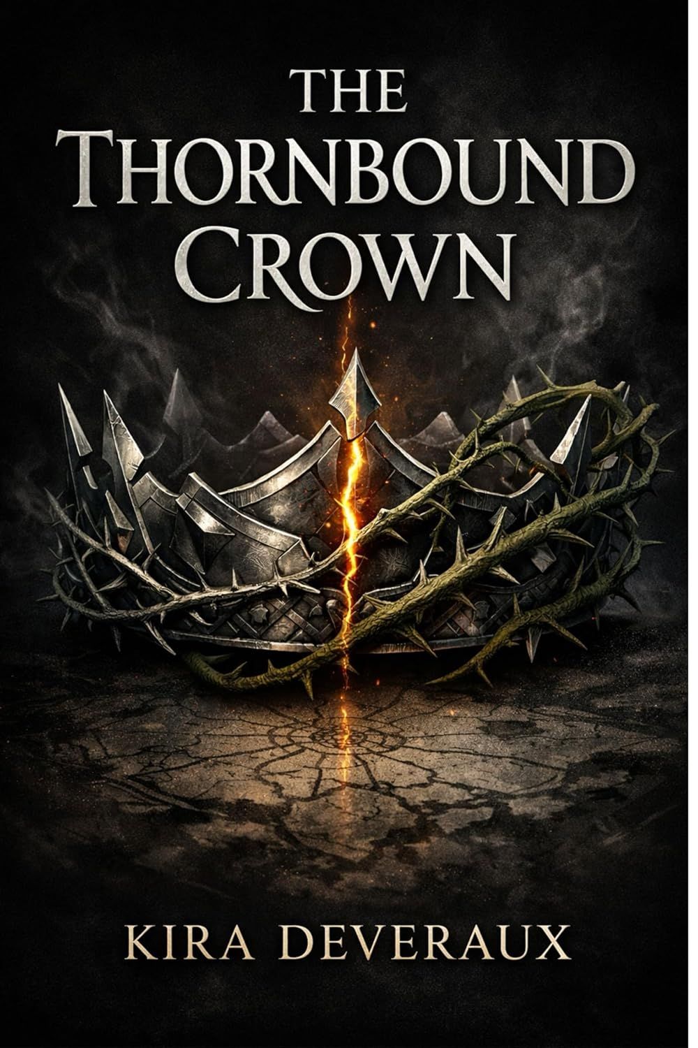 The Thornbound Crown book cover