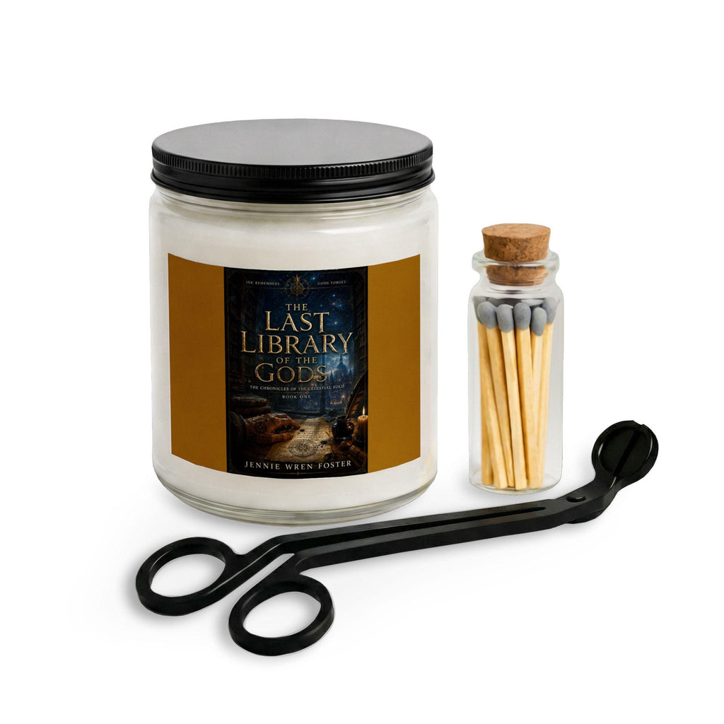 A Murder of Crows Candle Set with Matches and Wick Trimmer