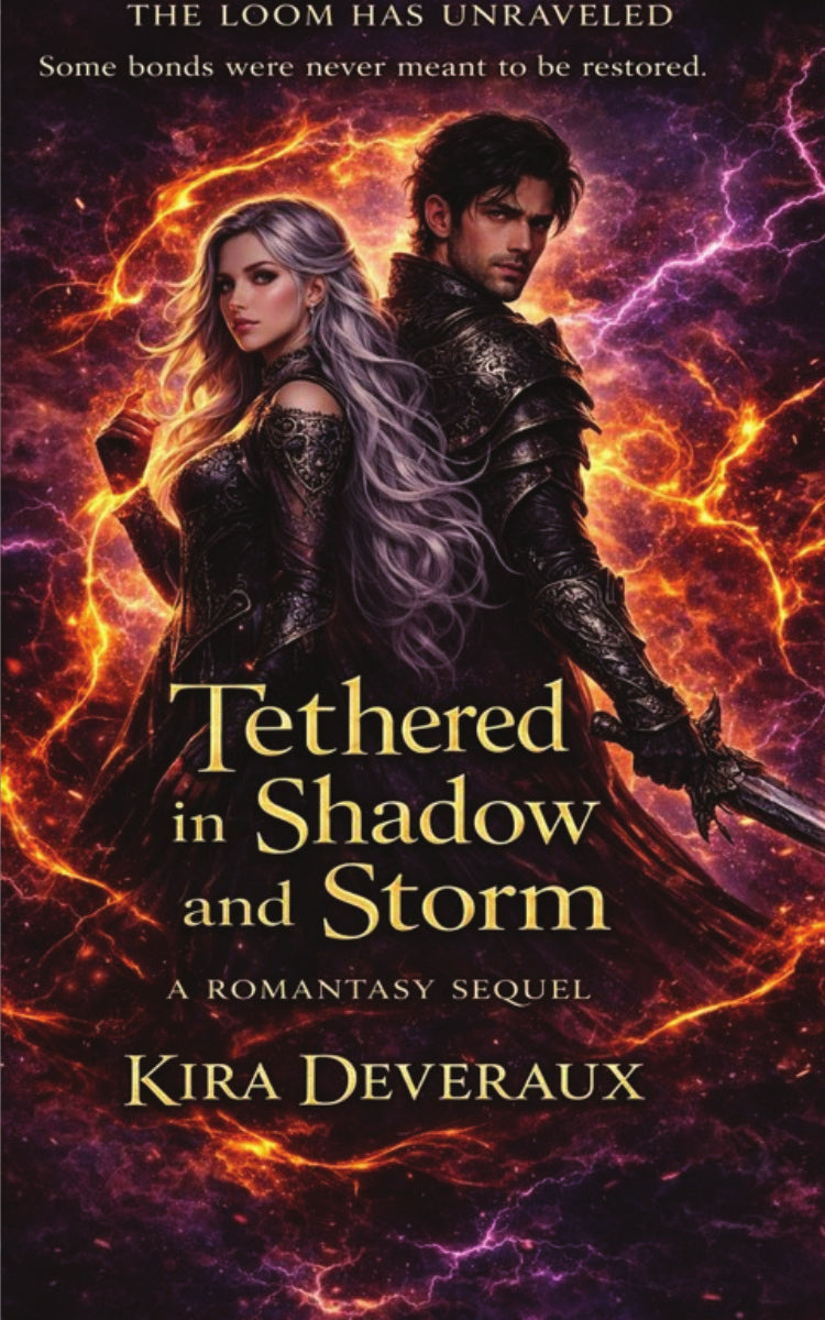 Tethered in Shadow and Storm by Kira Deveraux