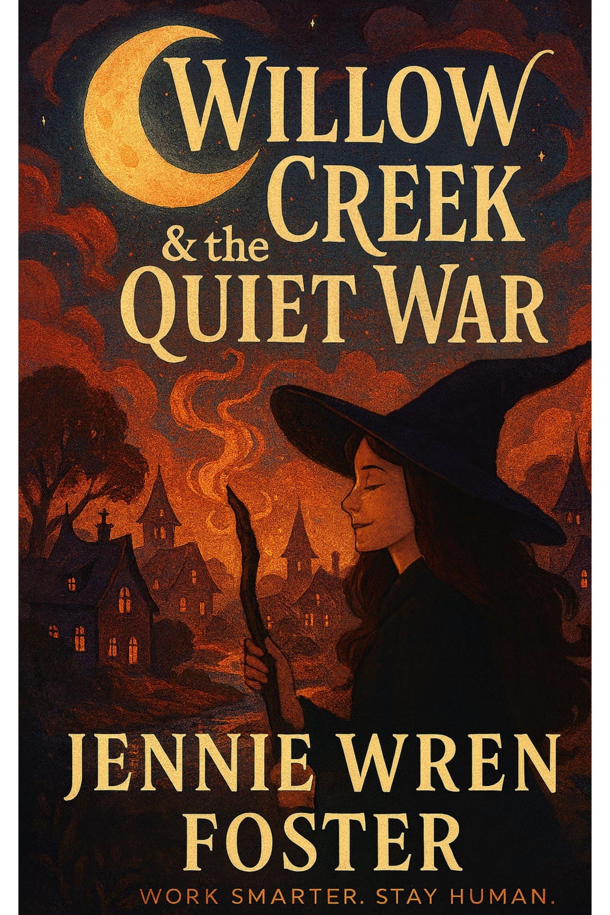 Willow Creek & the Quiet War Witches Book, Cozy Fantasy Novel