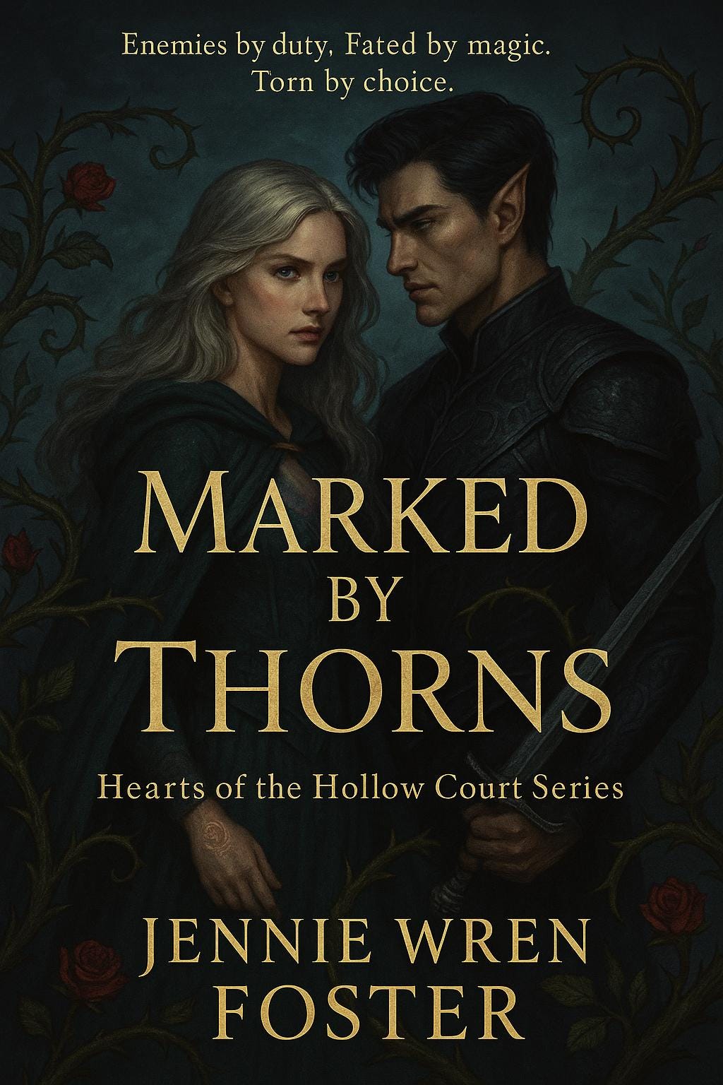 Marked by Thorns, Hearts of the Hollow Court Series, Jennie Wren Foster