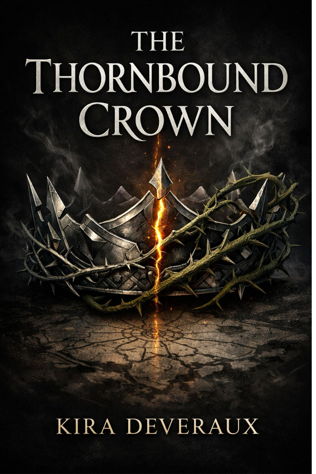 The Thornbound Crown: Fantasy Romance Novel, Enemies to Lovers, Magic Bond