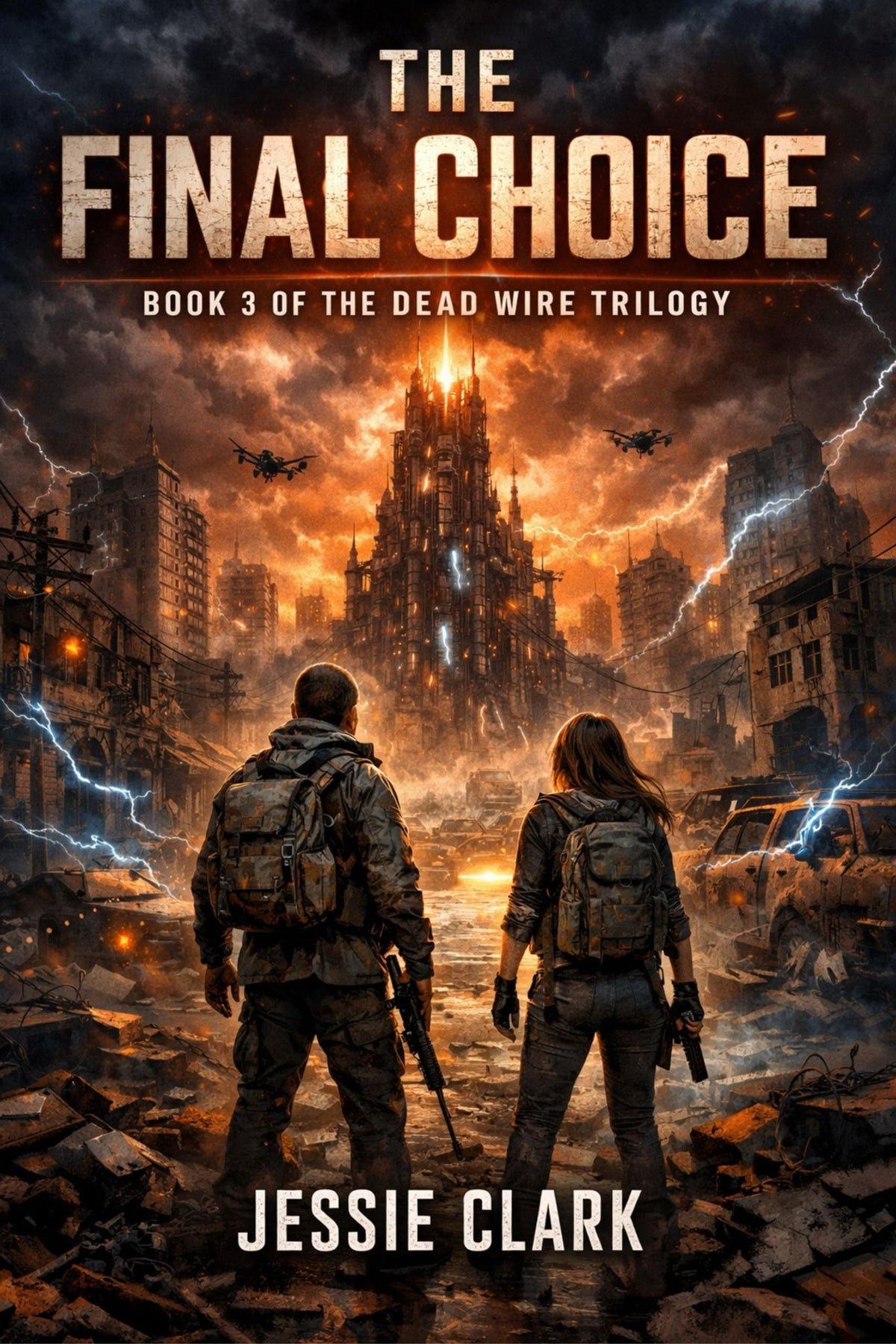 The Final Choice, book 3 of the Dead Wire Trilogy by Jessie Clark