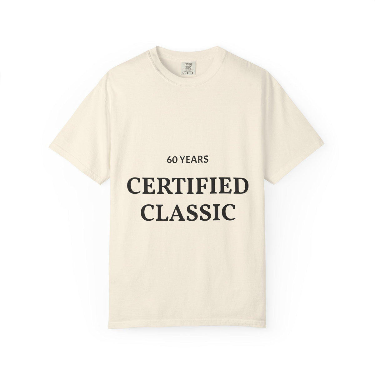 Progress Over Perfection 60 Years T-shirt | Certified Classic Anniversary Tee