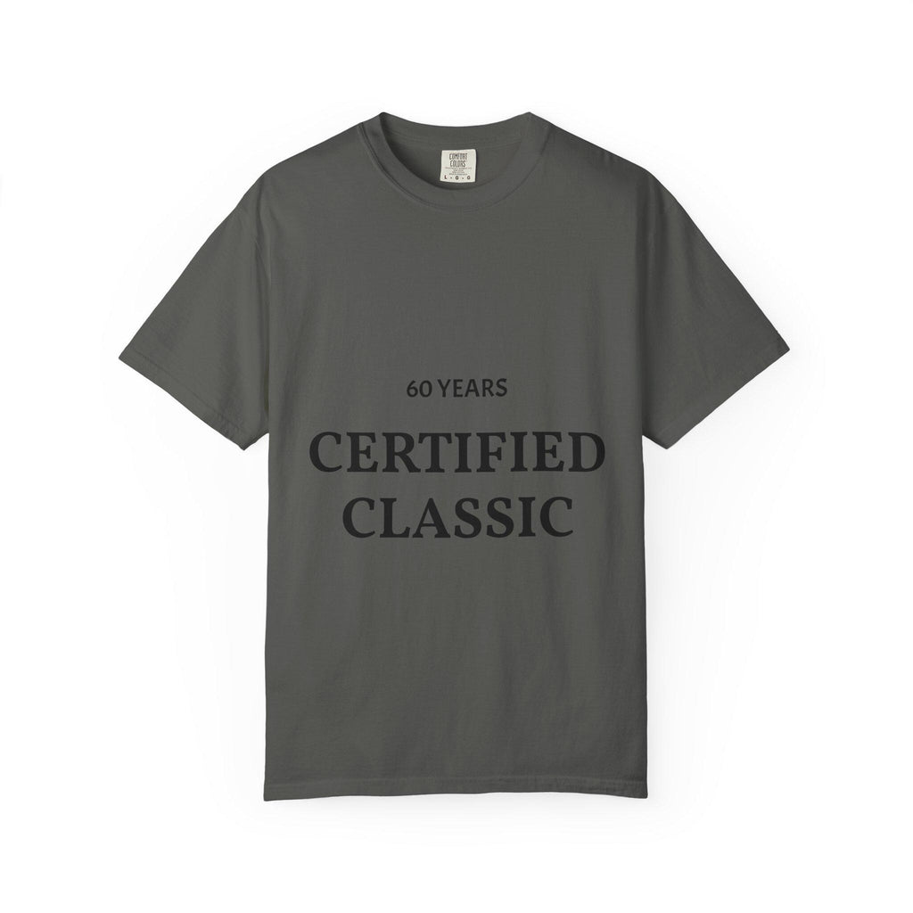 Progress Over Perfection 60 Years T-shirt | Certified Classic Anniversary Tee