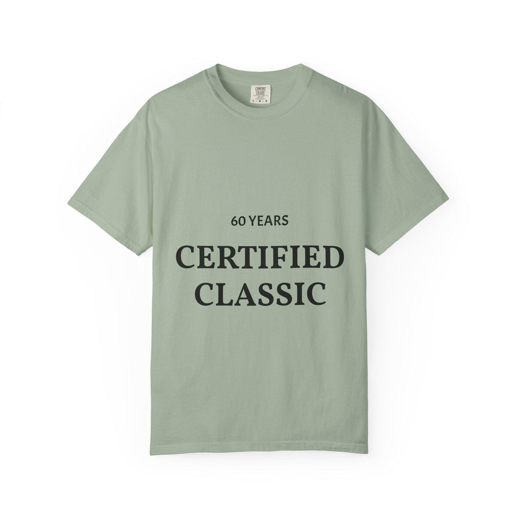 Progress Over Perfection 60 Years T-shirt | Certified Classic Anniversary Tee