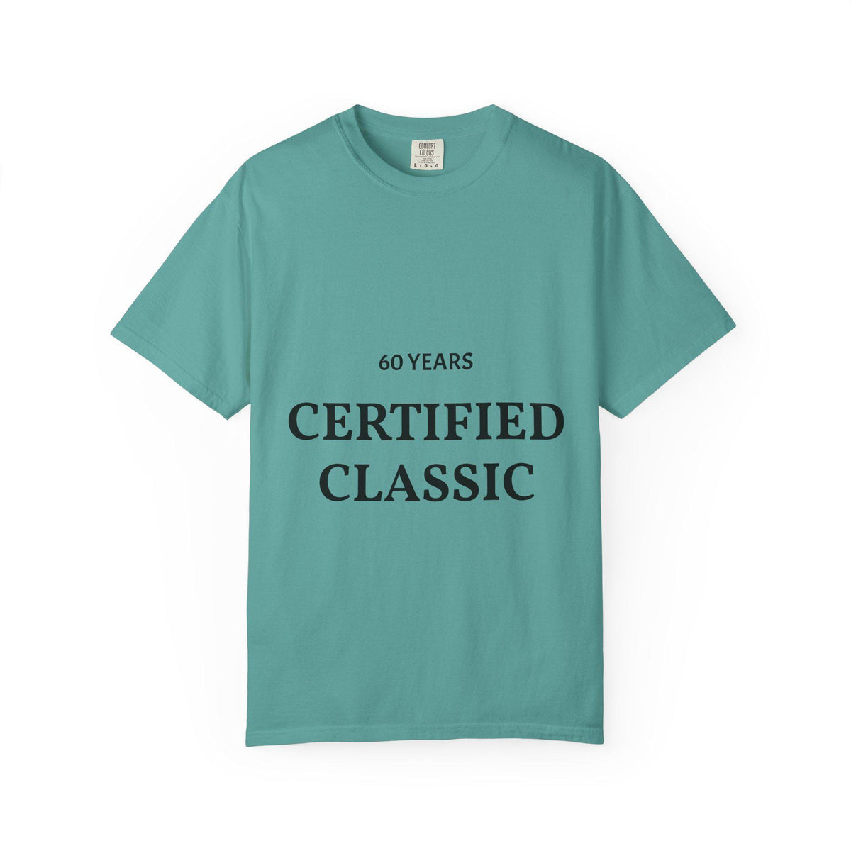 Progress Over Perfection 60 Years T-shirt | Certified Classic Anniversary Tee