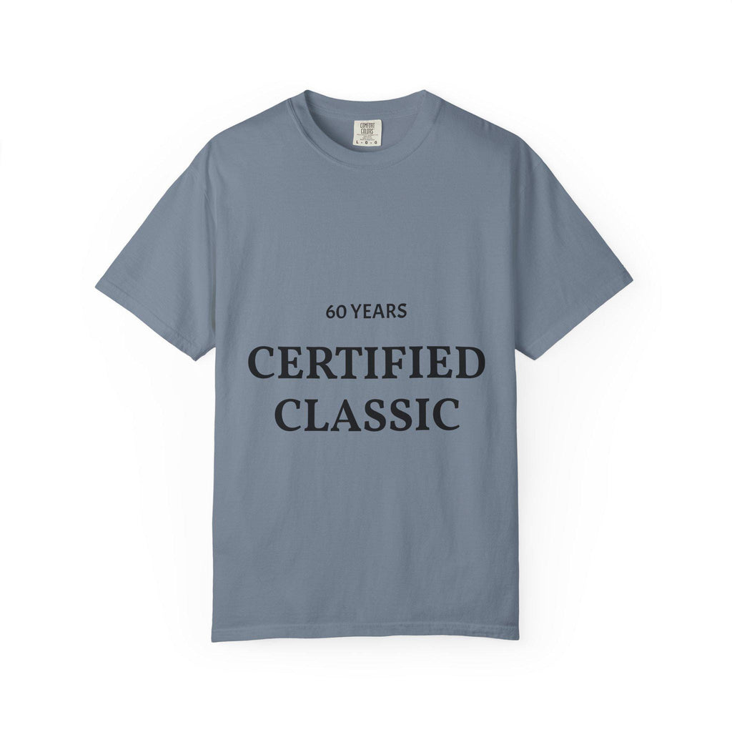 Progress Over Perfection 60 Years T-shirt | Certified Classic Anniversary Tee