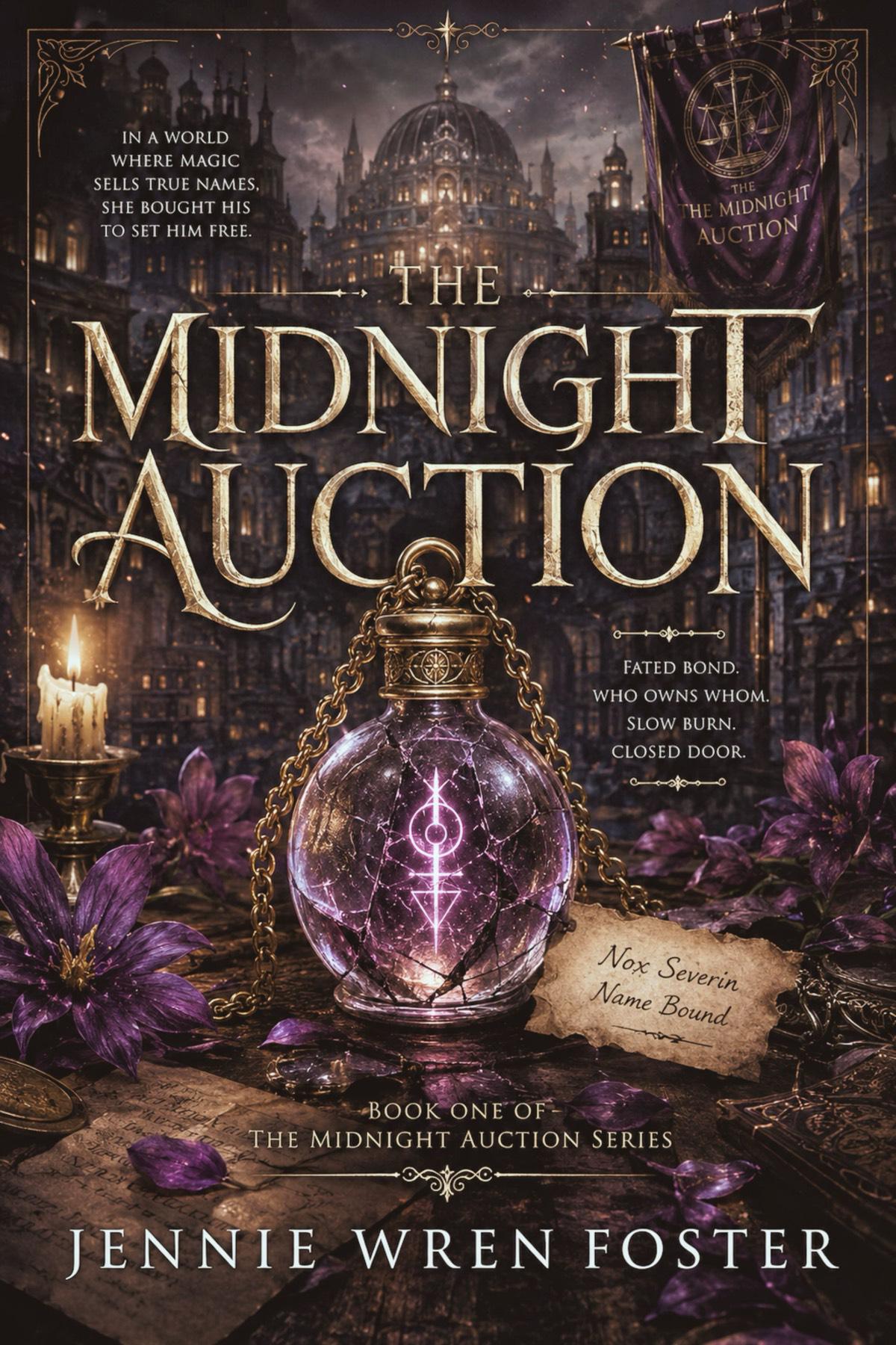 The Midnight Auction Romantasy Novel | Fated Bond, Slow Burn, Closed Door (EPUB Download)