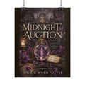 The Midnight Auction Rolled Poster | Fantasy Book Cover Wall Art