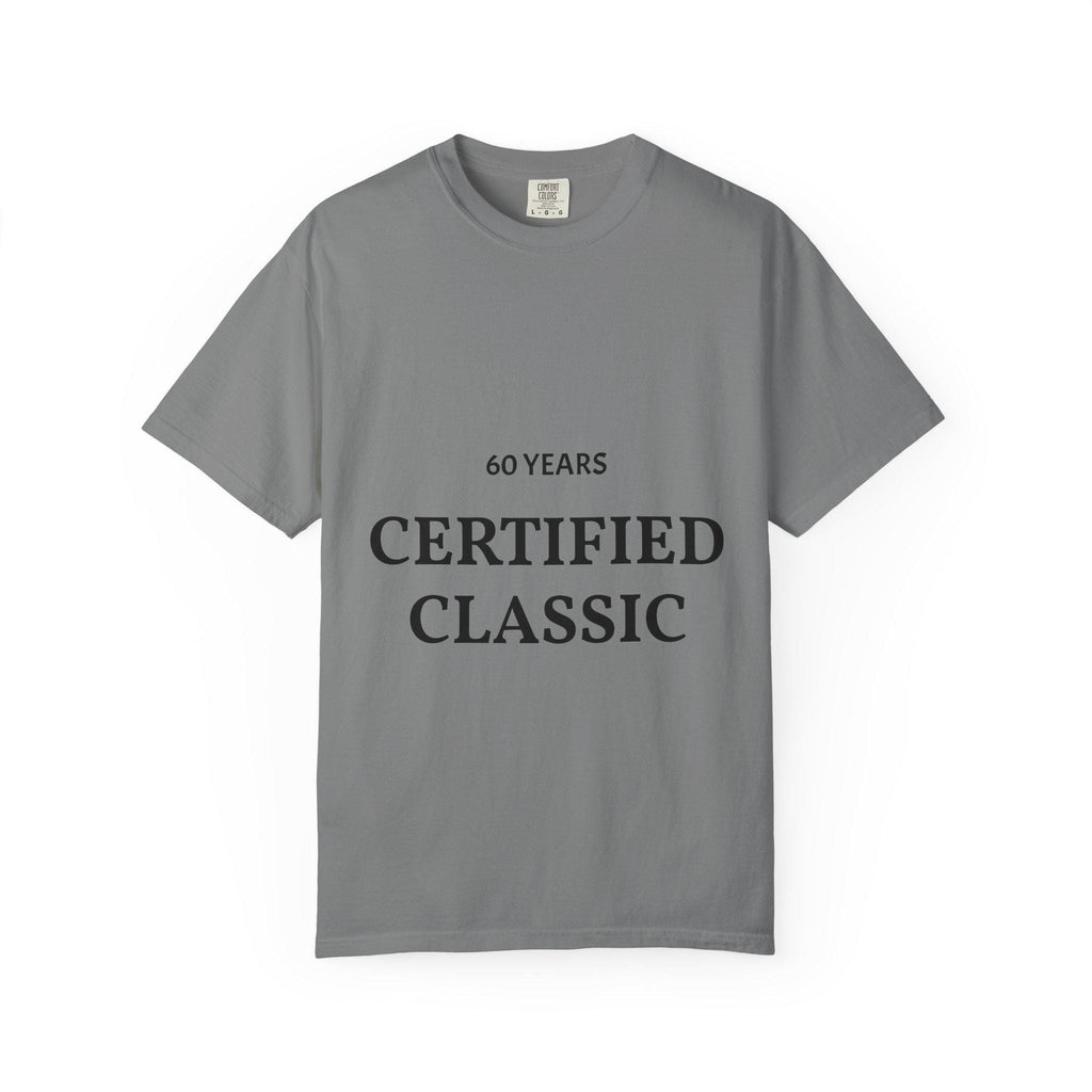 Progress Over Perfection 60 Years T-shirt | Certified Classic Anniversary Tee