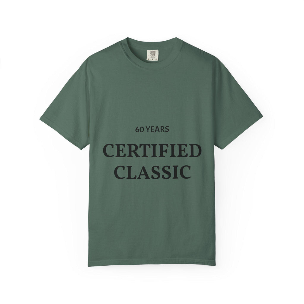 Progress Over Perfection 60 Years T-shirt | Certified Classic Anniversary Tee