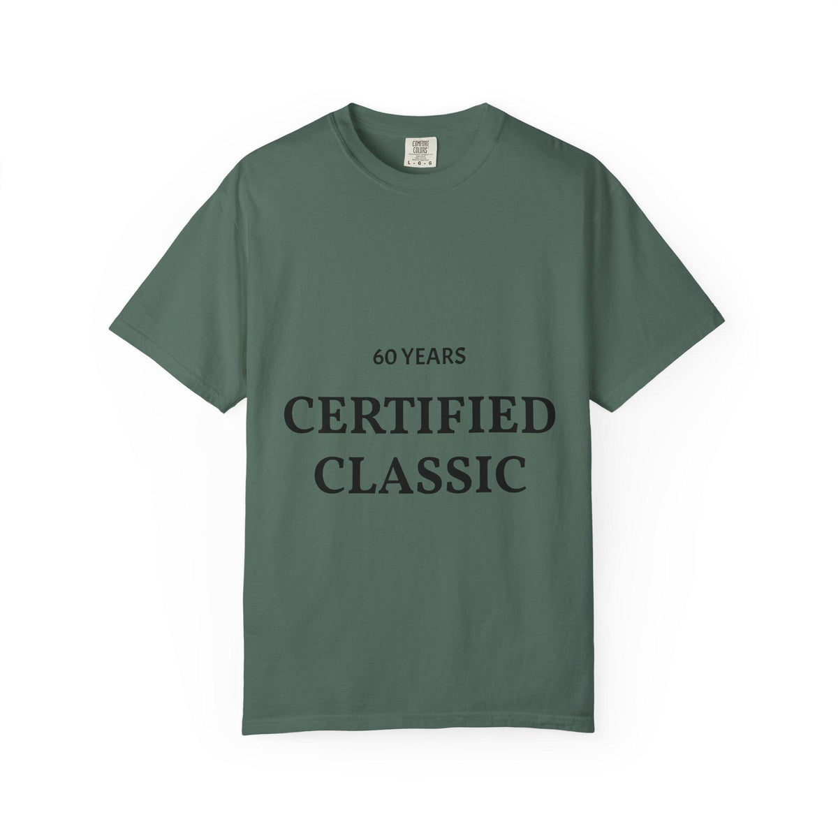 Progress Over Perfection 60 Years T-shirt | Certified Classic Anniversary Tee