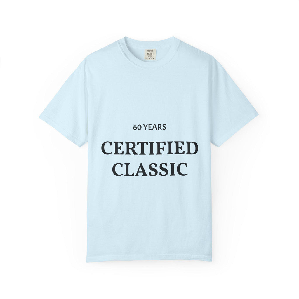 Progress Over Perfection 60 Years T-shirt | Certified Classic Anniversary Tee