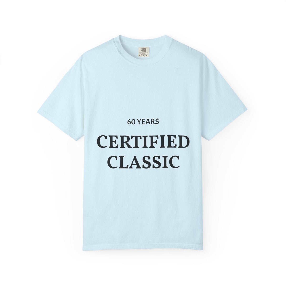 Progress Over Perfection 60 Years T-shirt | Certified Classic Anniversary Tee