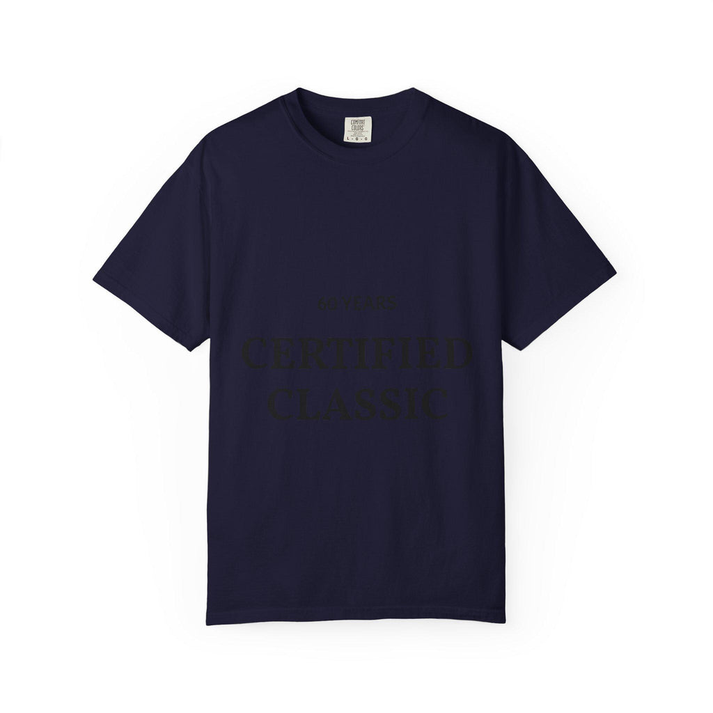 Progress Over Perfection 60 Years T-shirt | Certified Classic Anniversary Tee