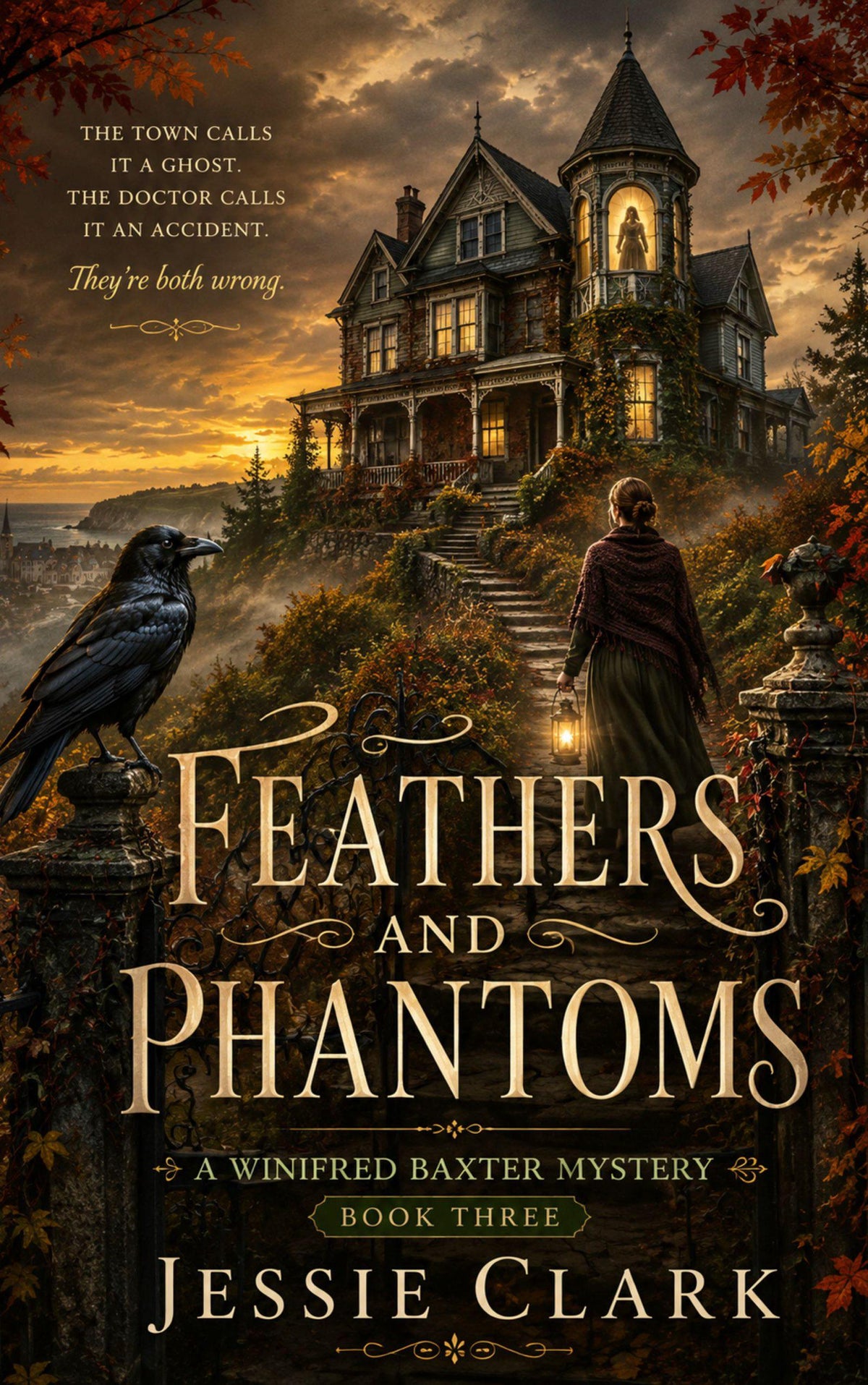 Feathers and Phantoms by Jessie Clark | Paranormal Mystery Ebook EPUB
