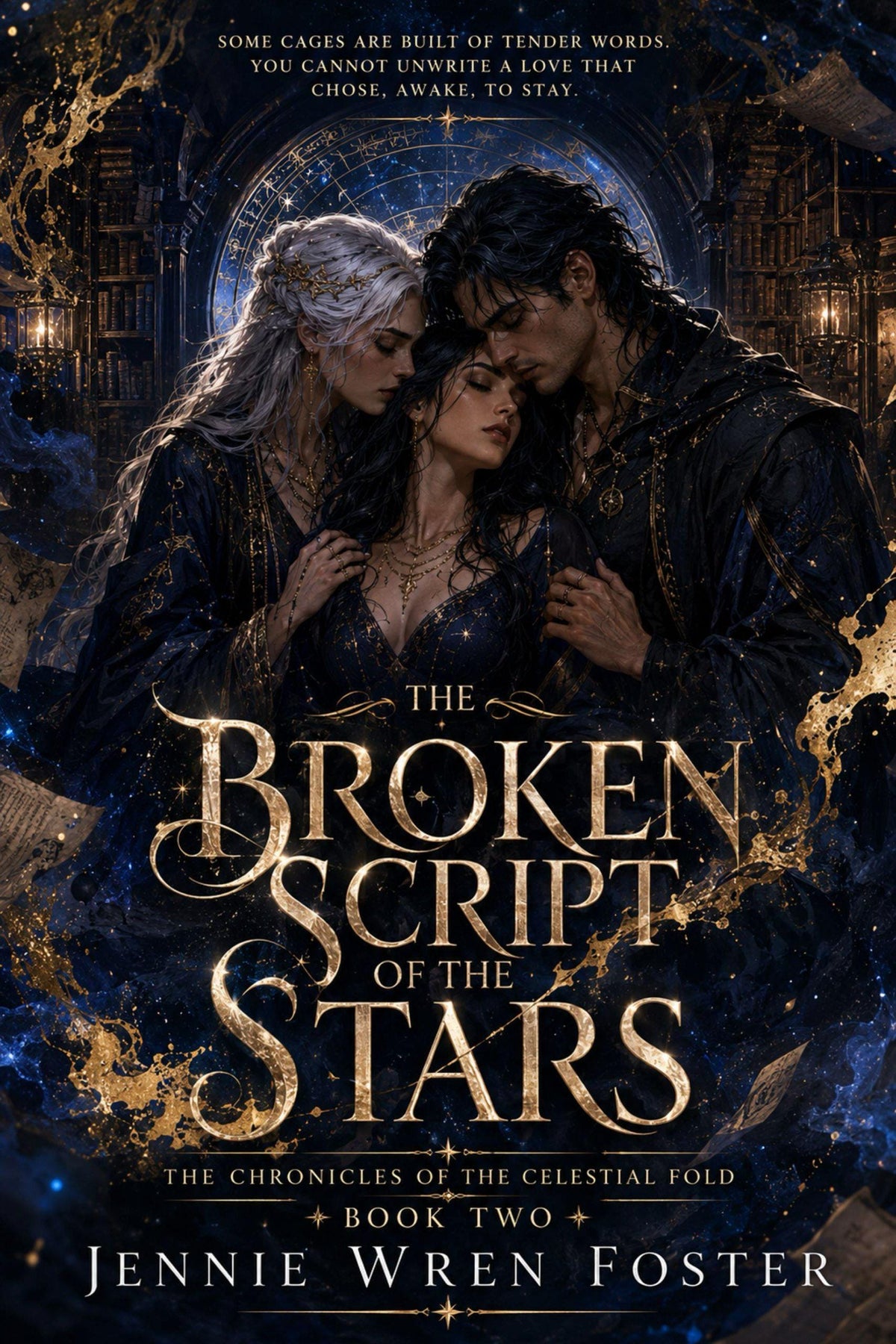 The Broken Script of the Stars by Jennie Wren Foster | Fantasy Romance Ebook