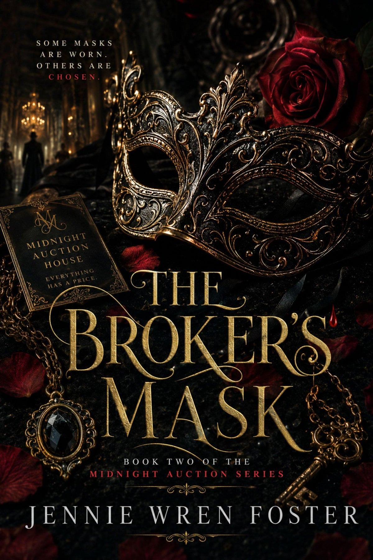 The Broker's Mask by Jennie Wren Foster | Dark Fantasy Romance Ebook EPUB